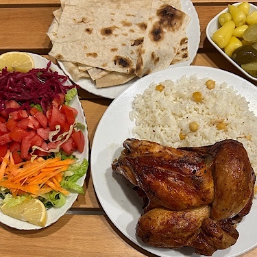 Kızarmış Tavuk Menü(2 Kişilik)