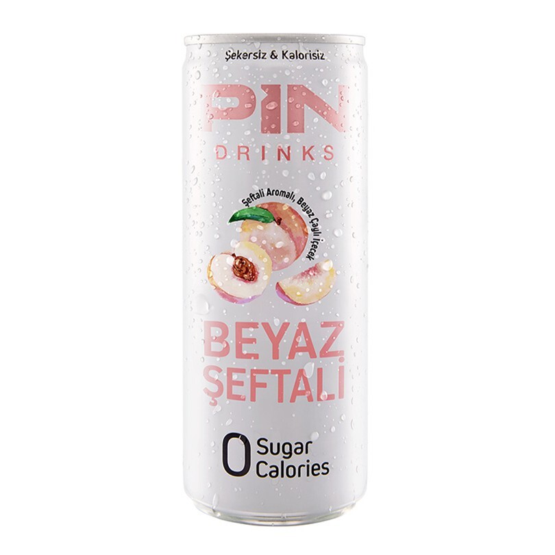 Pin Beyaz Şeftali (şekersiz)