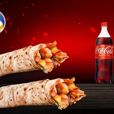 Coca-Cola Fırsatı (2'li Dois Dürüm)