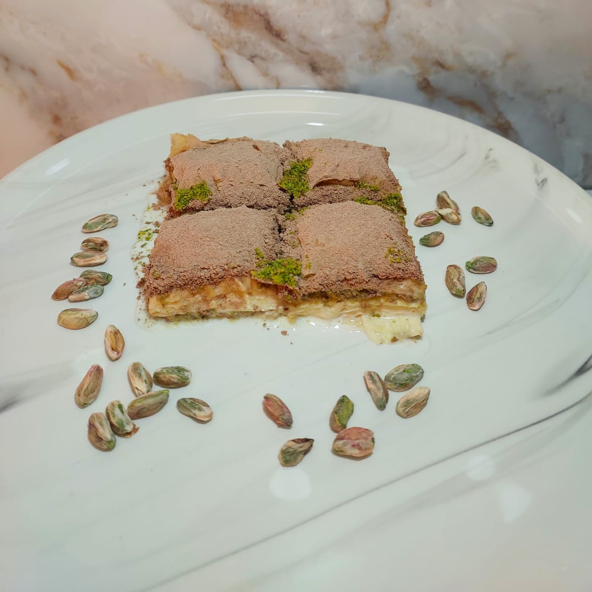 Fıstıklı Soğuk Baklava (500 Gr)