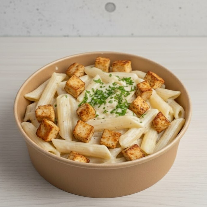 Kremalı Tavuklu Penne