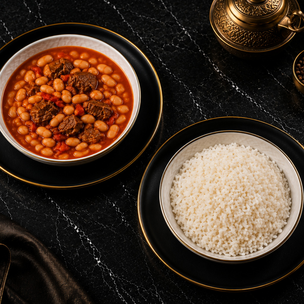 Etli Kuru Fasulye & Pirinç Pilavı