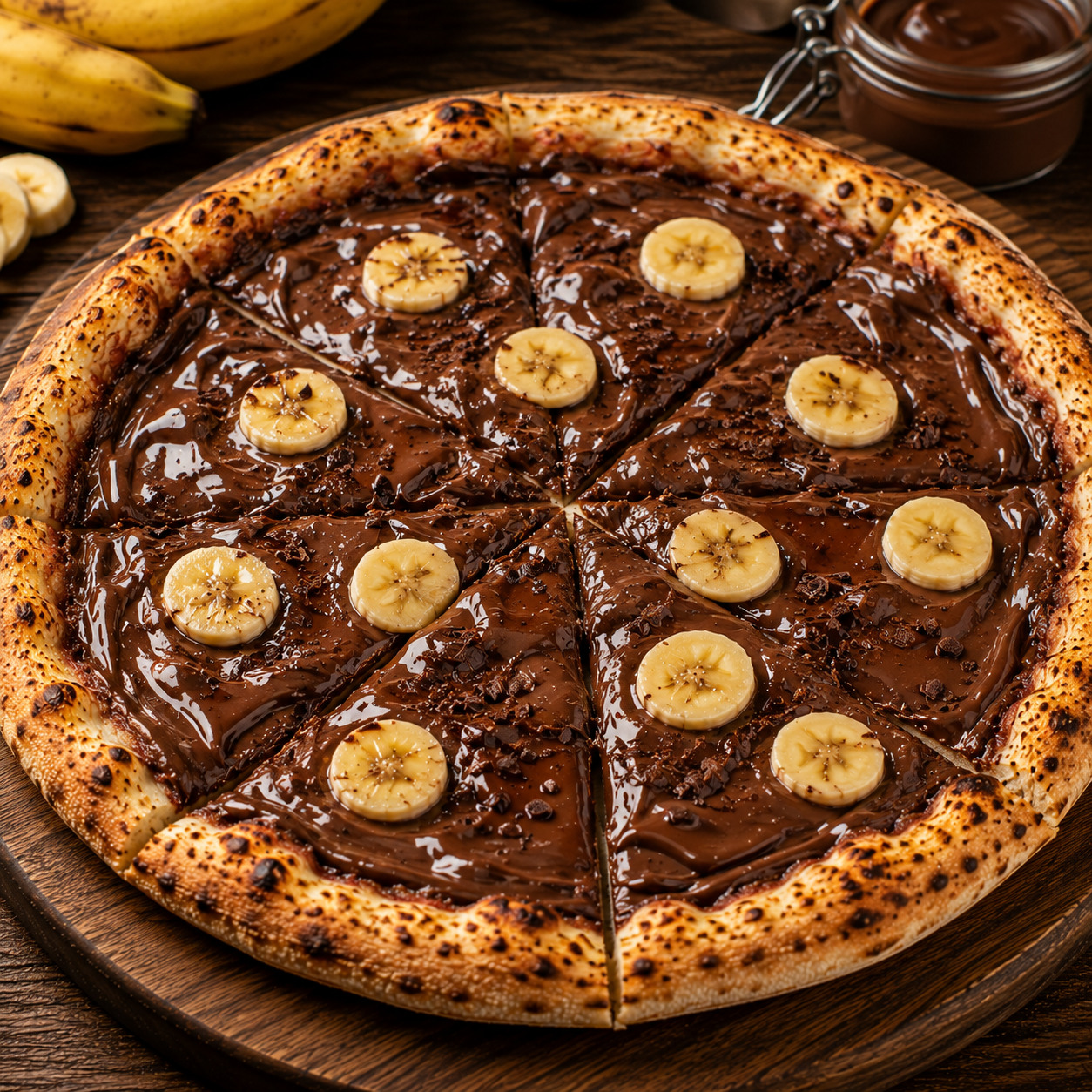 Nutella Calzone Pizza (Büyük) - Pizzalini