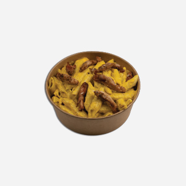Köri Soslu Tavuklu Penne