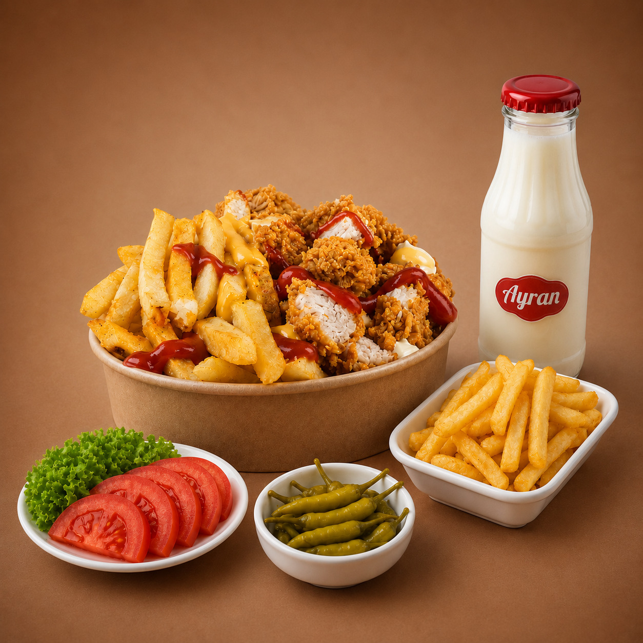 Tenders Çıtır Bowl Menü