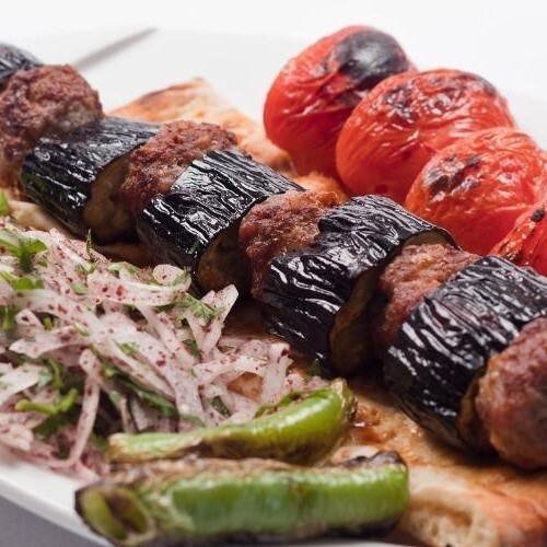 Patlıcan Kebabı (2 Şiş)