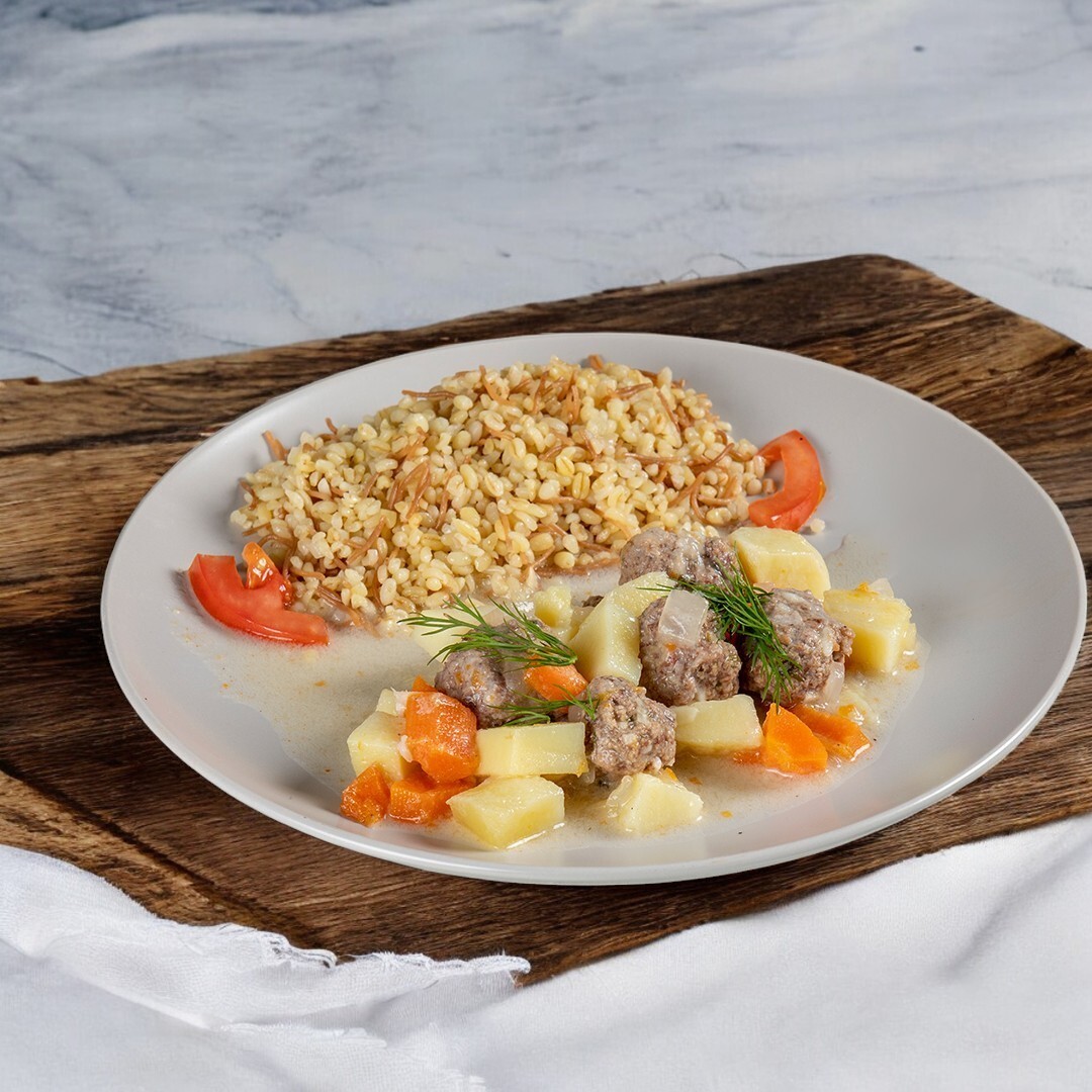 Anadolu Lezzet Harmanı (Ekşili Köfte & Bulgur Pilavı)