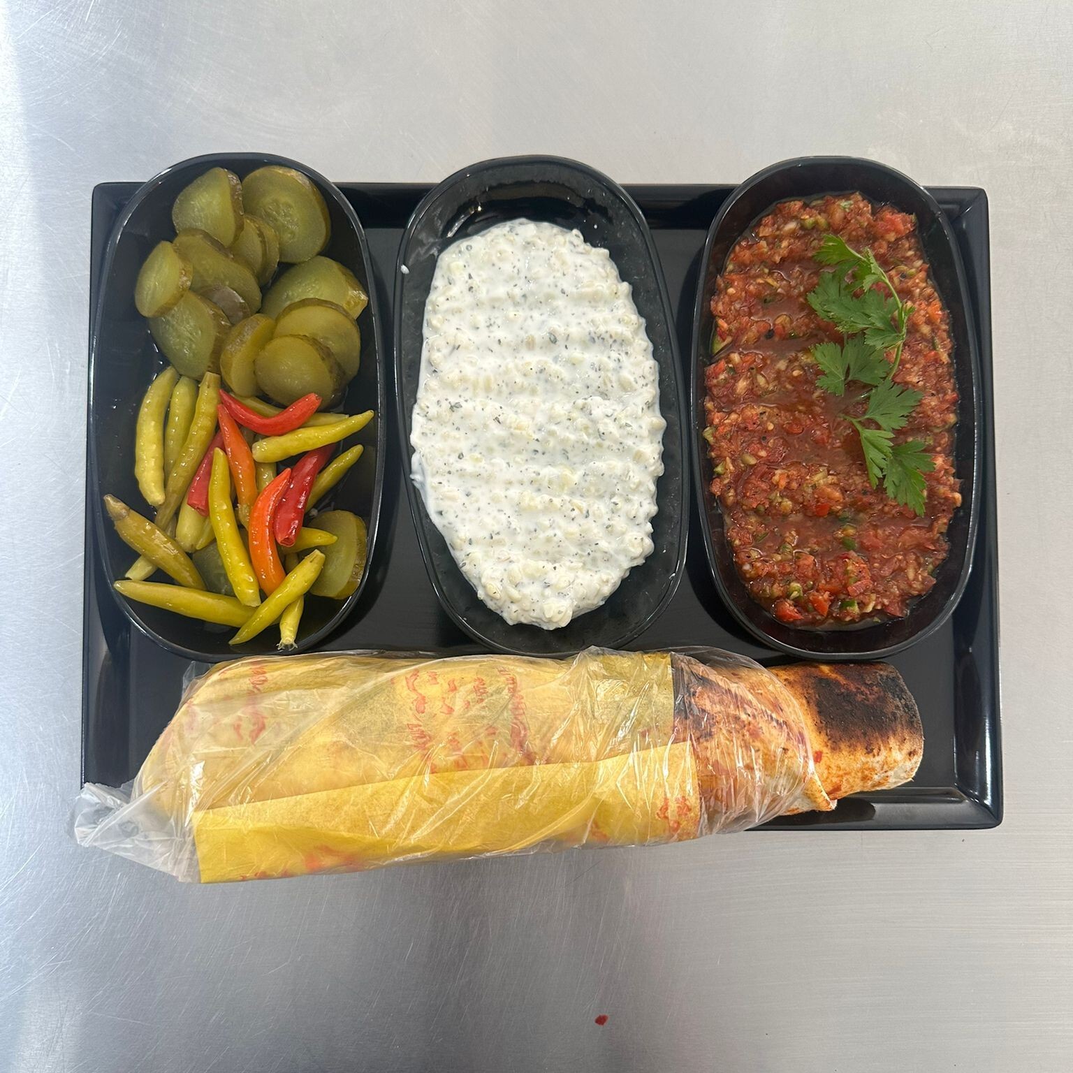Çöp Şiş Dürüm ''Özel Soslu''
