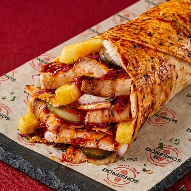 Tavuk Döner Small Dürüm Menü