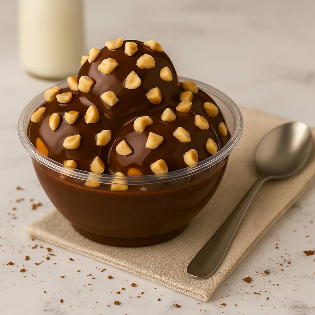 Fındık Taneli Profiterol (250 Gr)