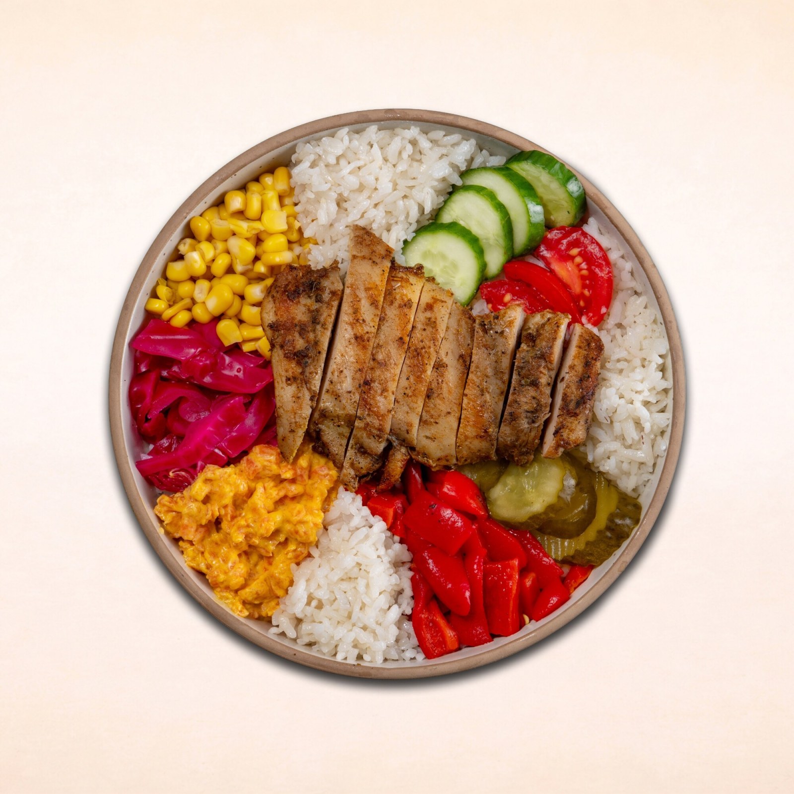 Tavuk Pirzola Pilav Bowl