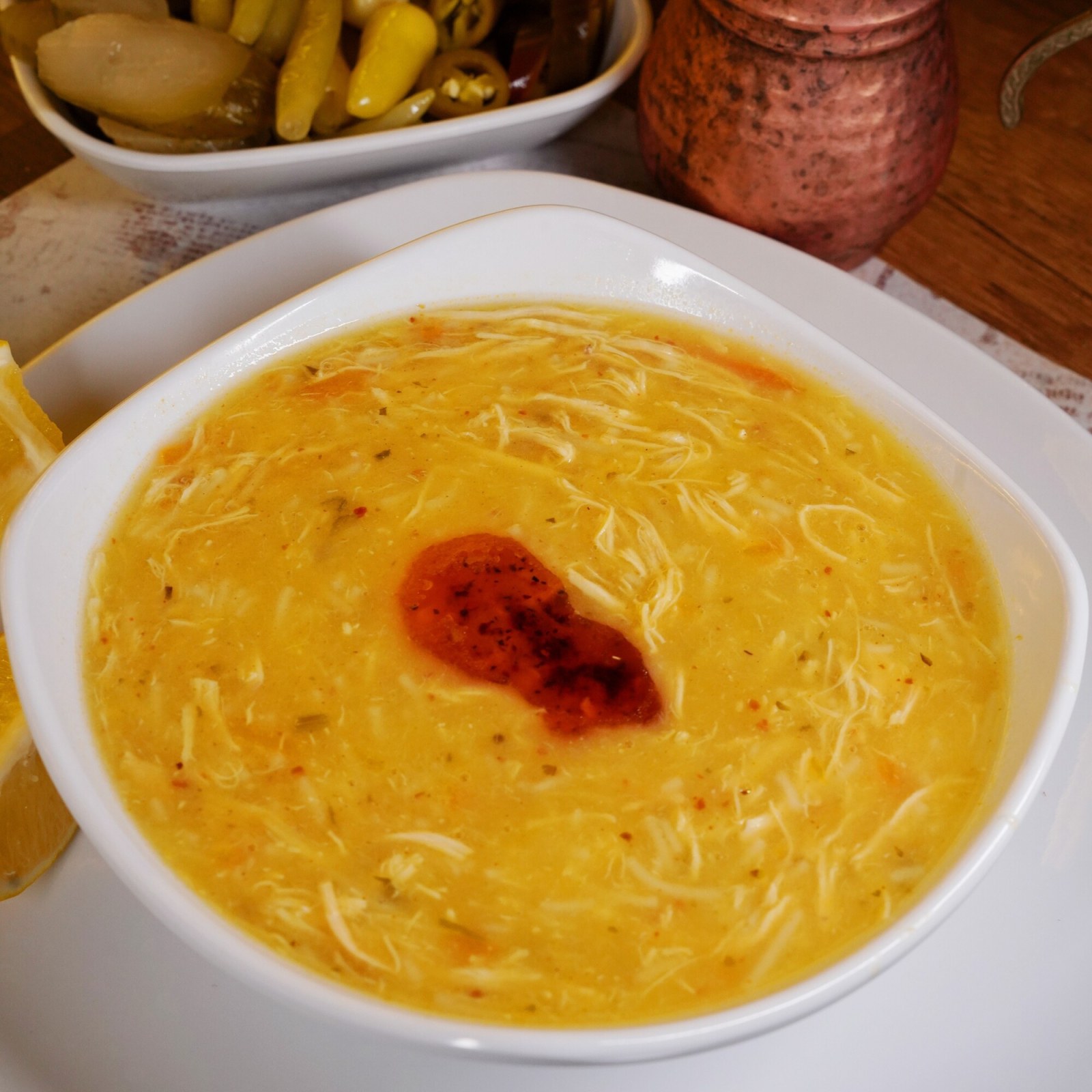 Tavuk Suyu Çorbası