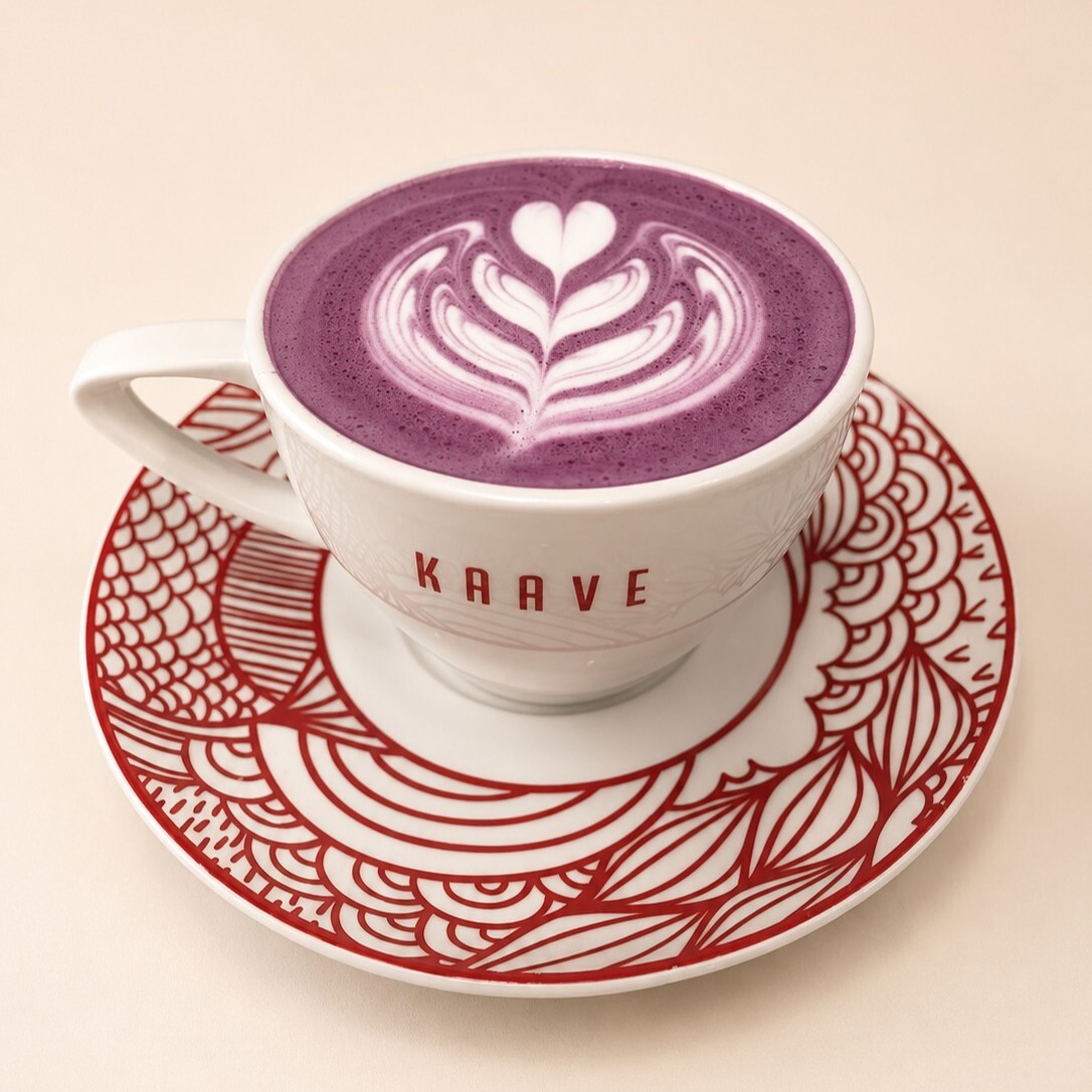 Violet Taro Latte