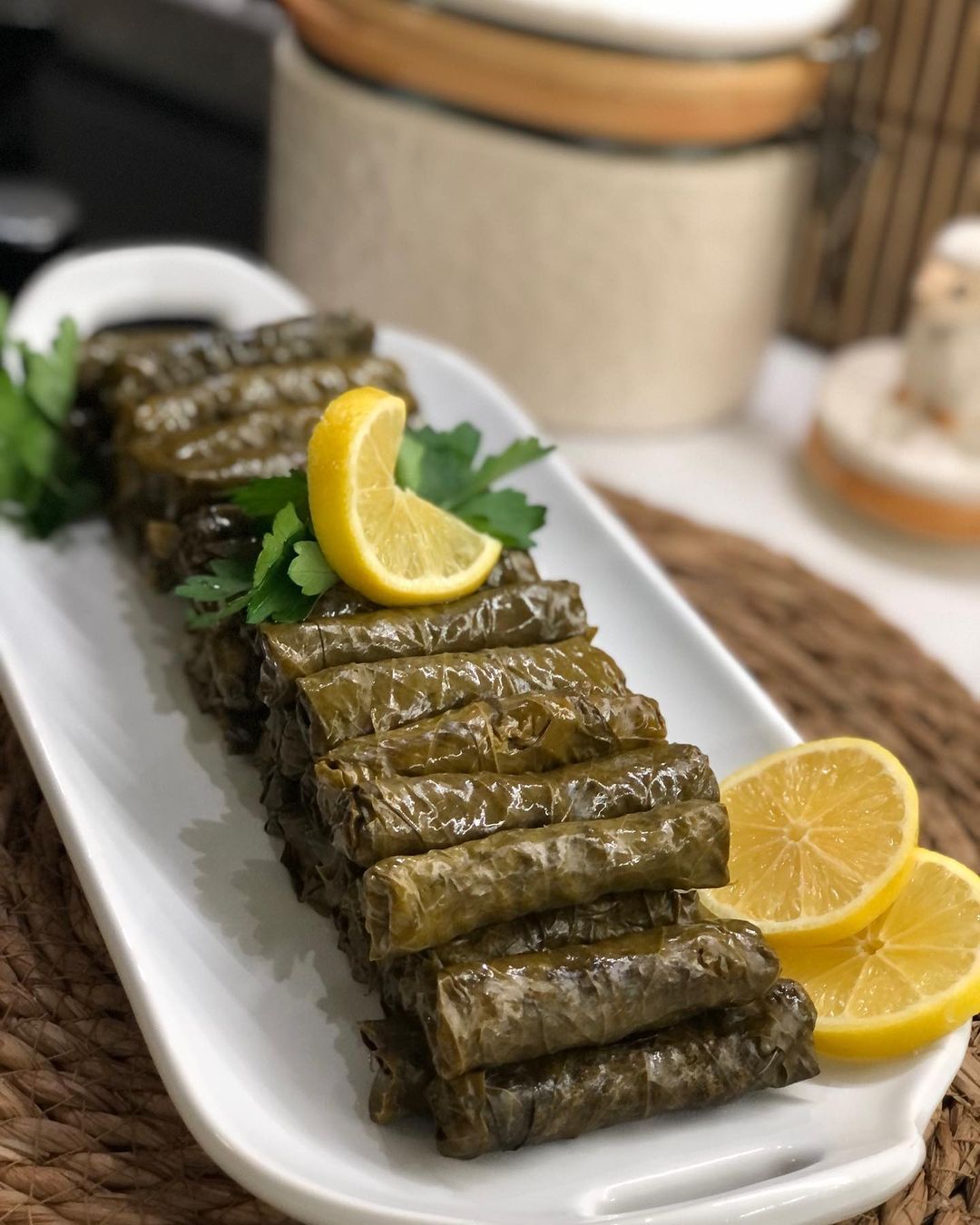 Zeytinyağlı Yaprak Sarma (500 gr.) (Pişirilmiş)