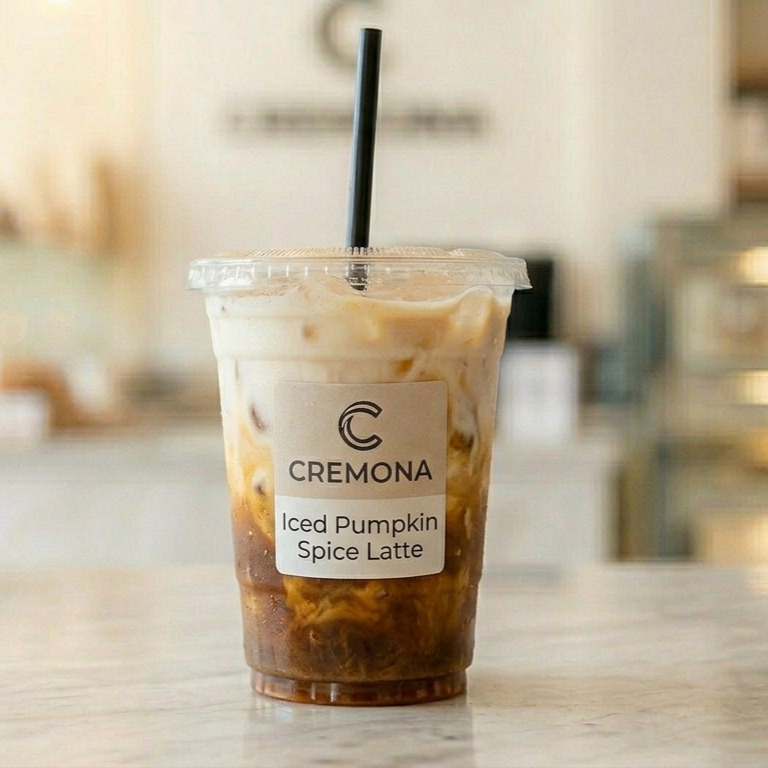 Iced Pumpkin Spice Latte