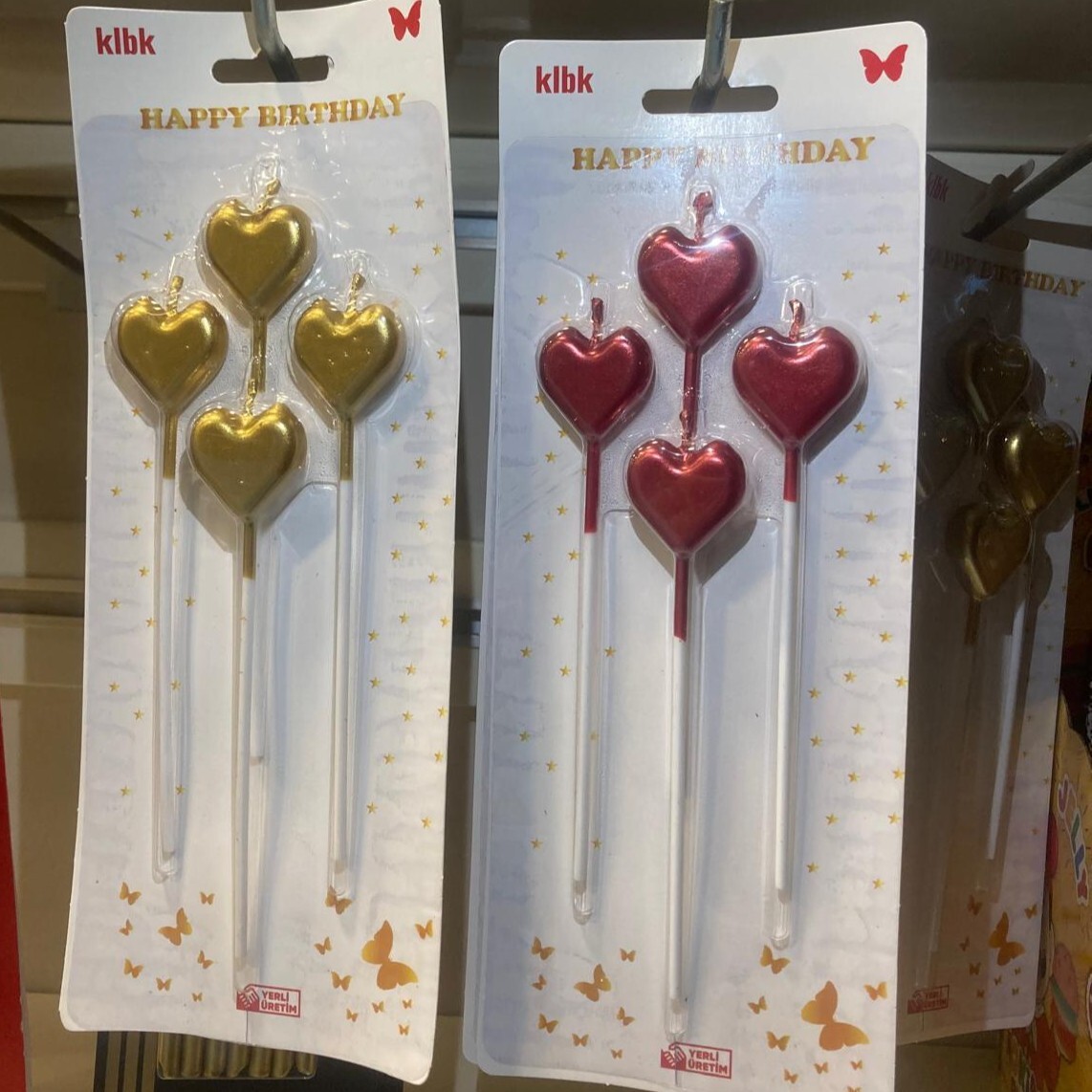 Kalp Mum 4'lü