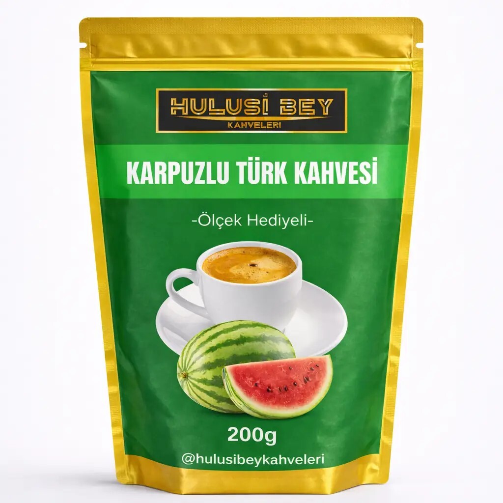 Karpuzlu Türk kahvesi