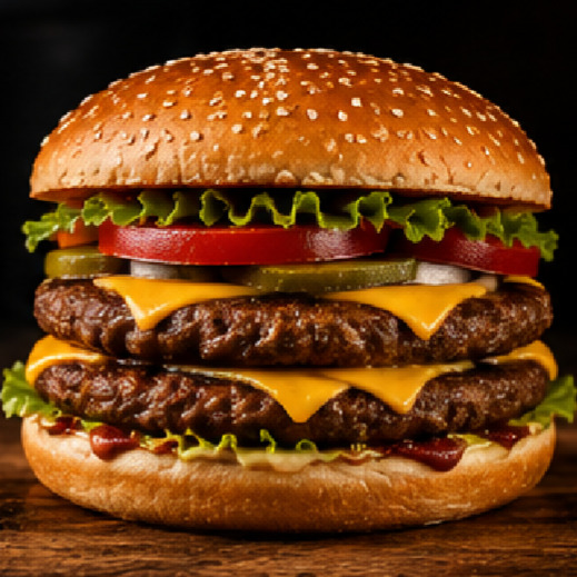 Hamburger (Çift Köfteli)