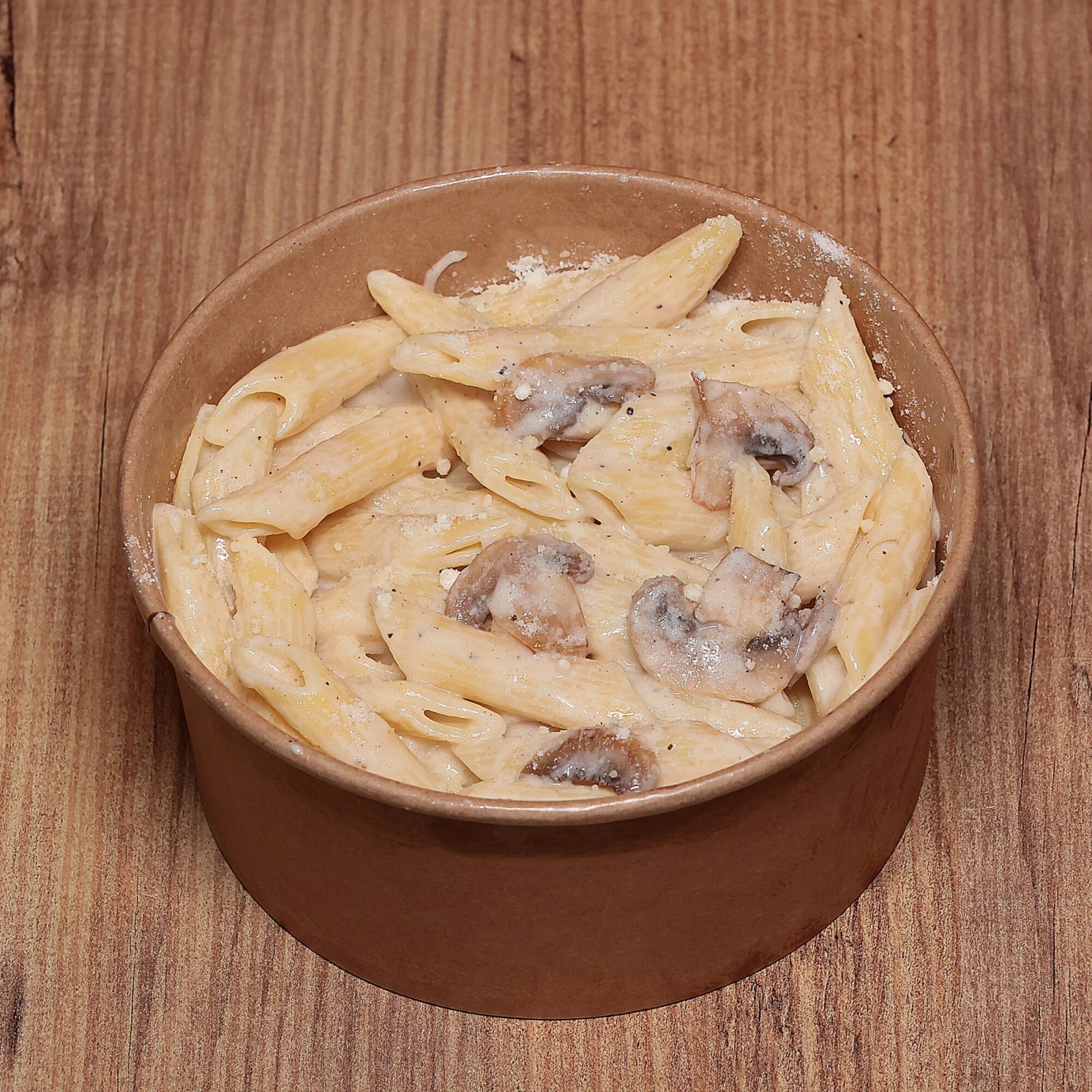 Kremalı Mantarlı Penne Makarna