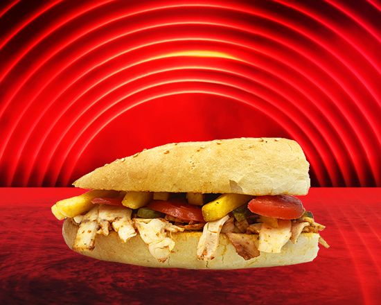 Yarım Ekmek Tavuk Döner