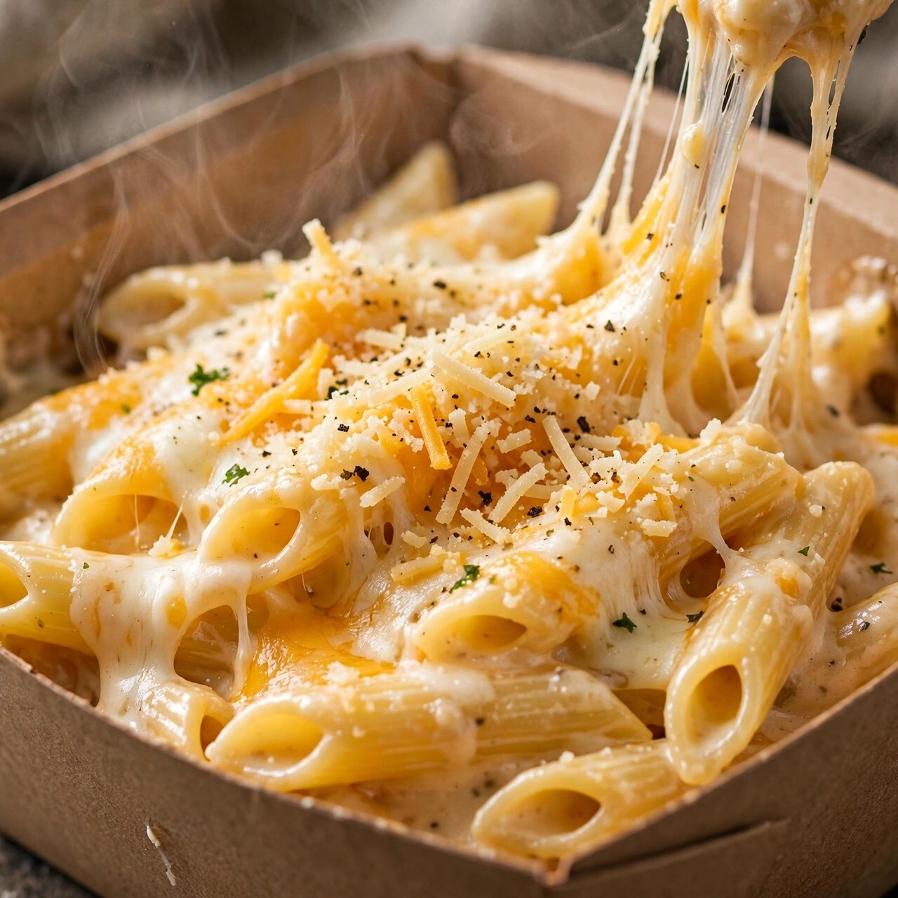 3 Peynirli Kremalı Penne