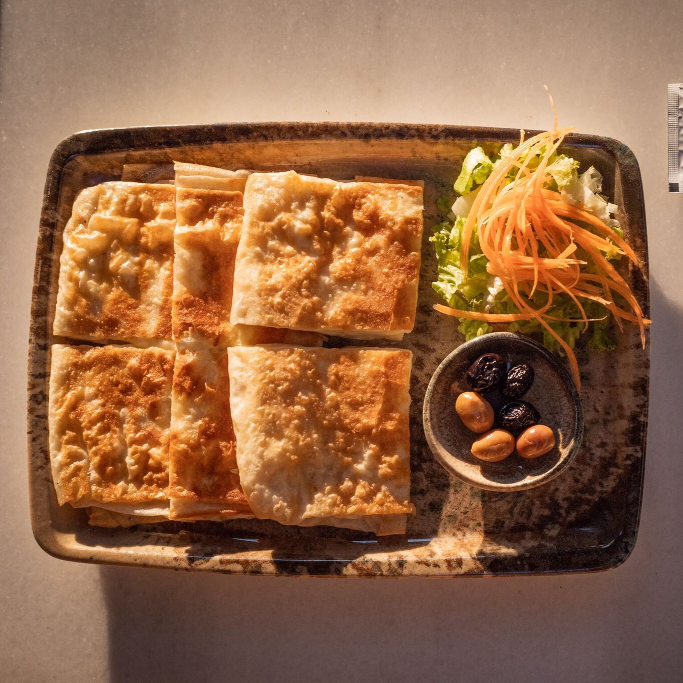 Domatesli Beyaz Peynirli Gözleme