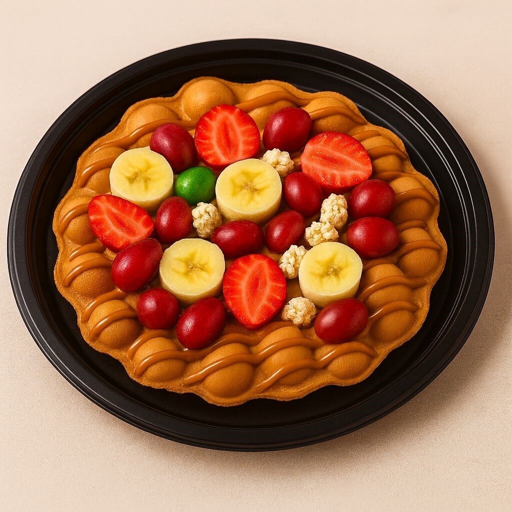 Caramel Bubble Waffle (Tabakta)