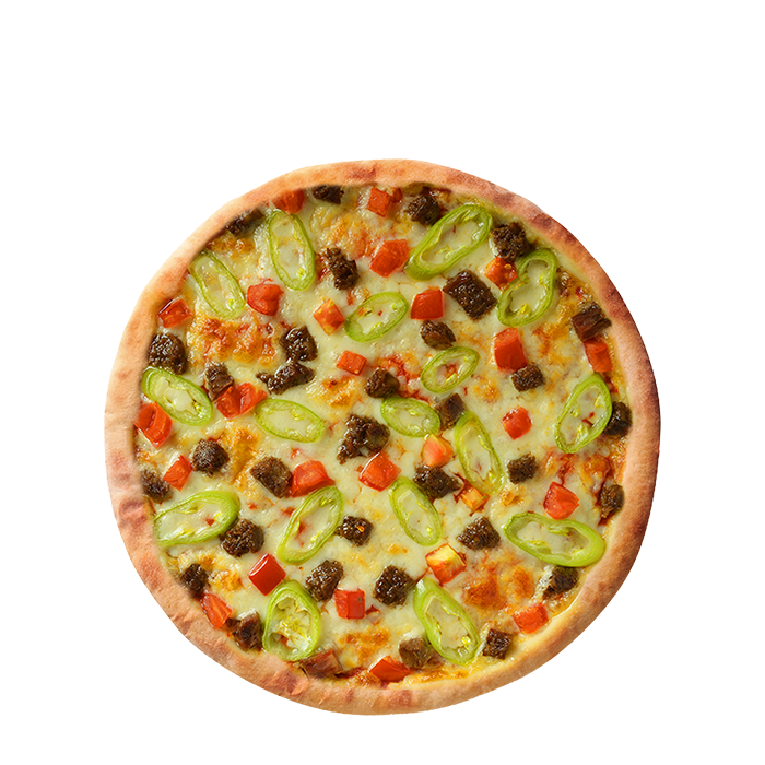 Kavurmalım Pizza (Orta Boy)