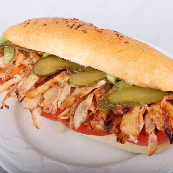 ekmek arası tavuk döner