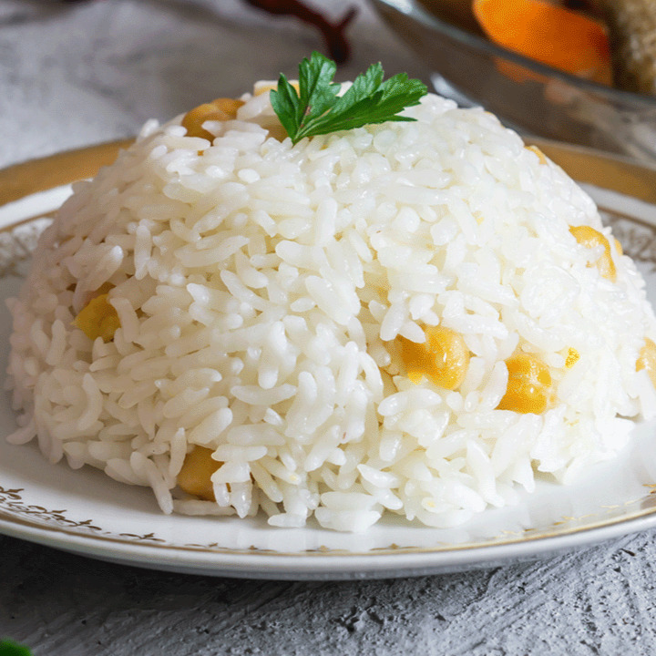1 Tereyağlı Pilav + Ayran + Salata