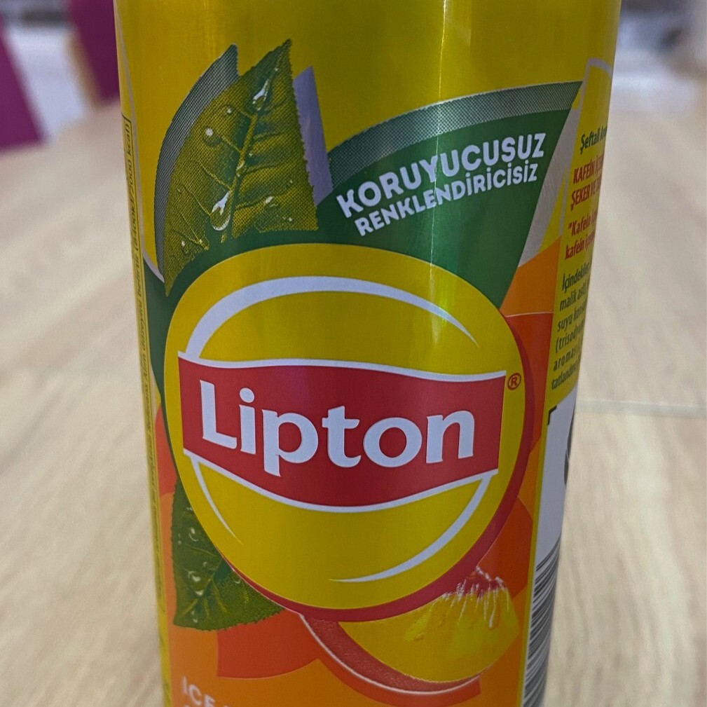 LİPTON SOĞUK ÇAY (ŞEFTALİ)