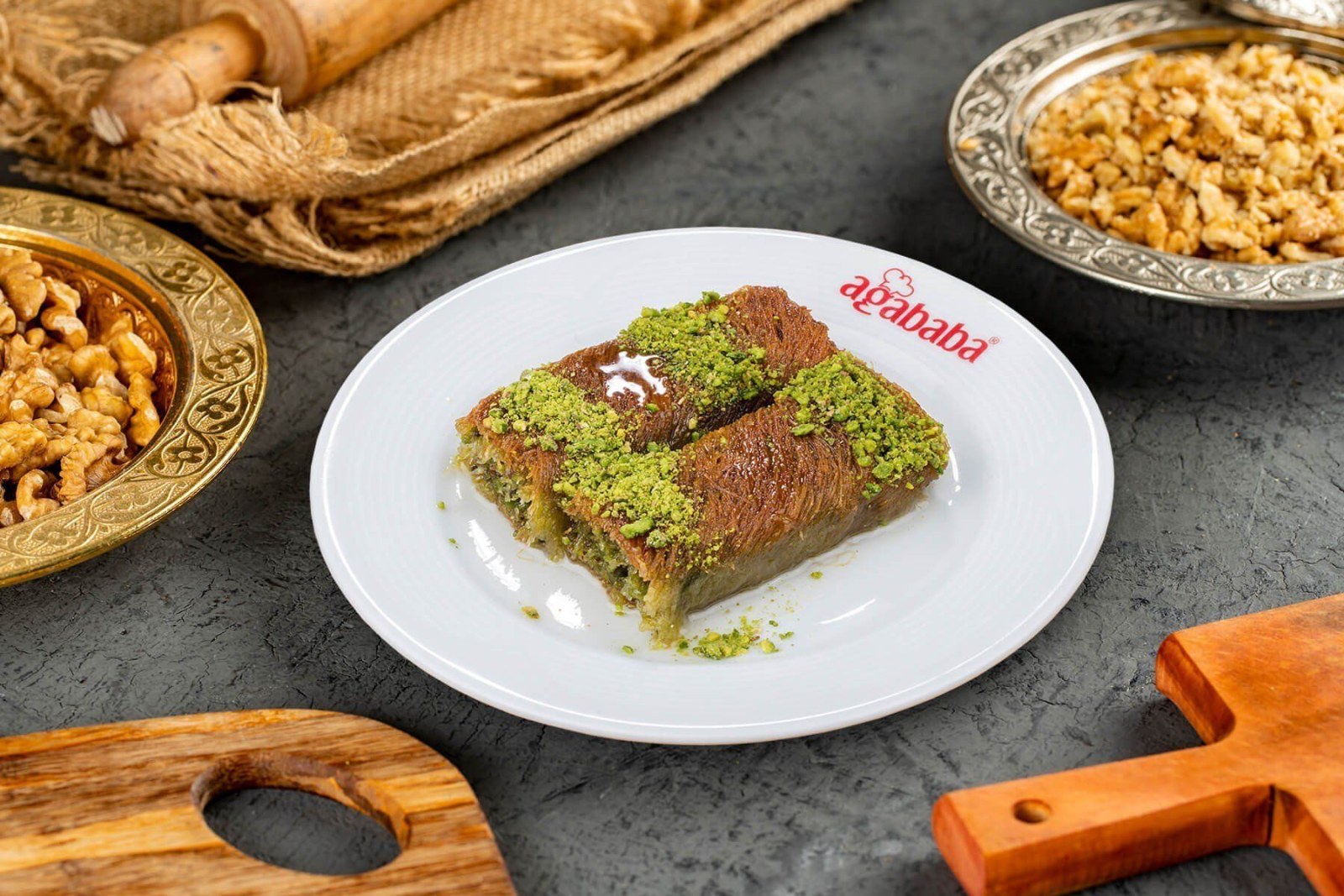 Fıstıklı Sütlü Kadayıf (1 kg.)