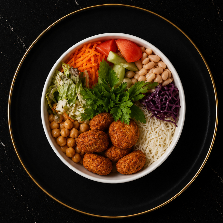 Falafel & Pilav Bowl