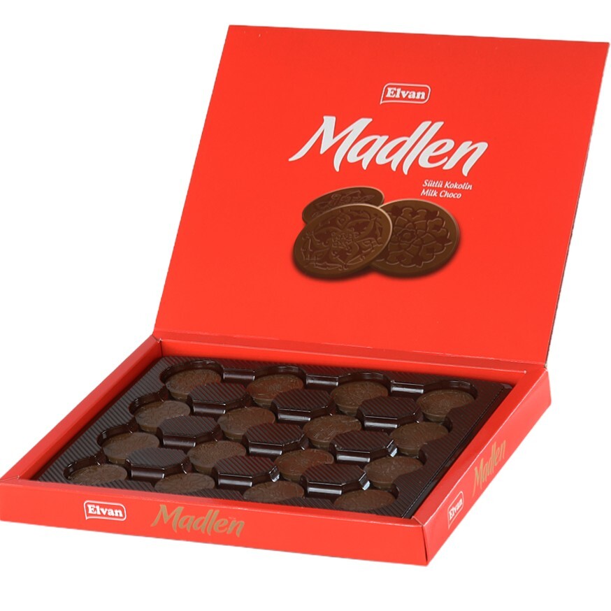 Elvan Madlen Kutu Çikolata (160 Gr)