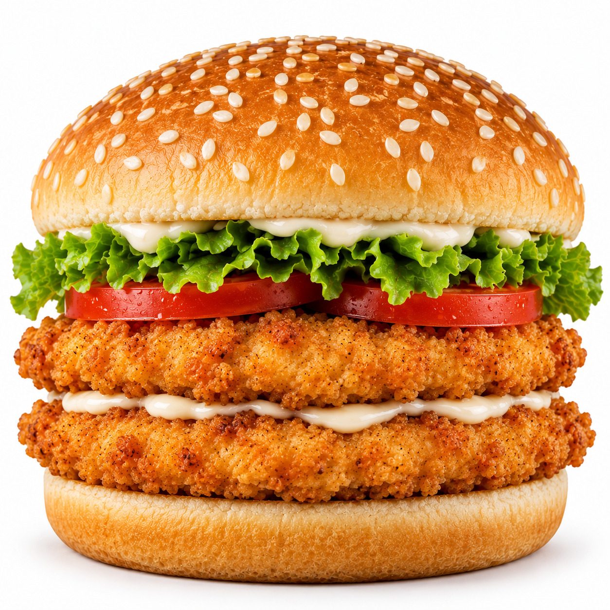 Double Tavuk Burger