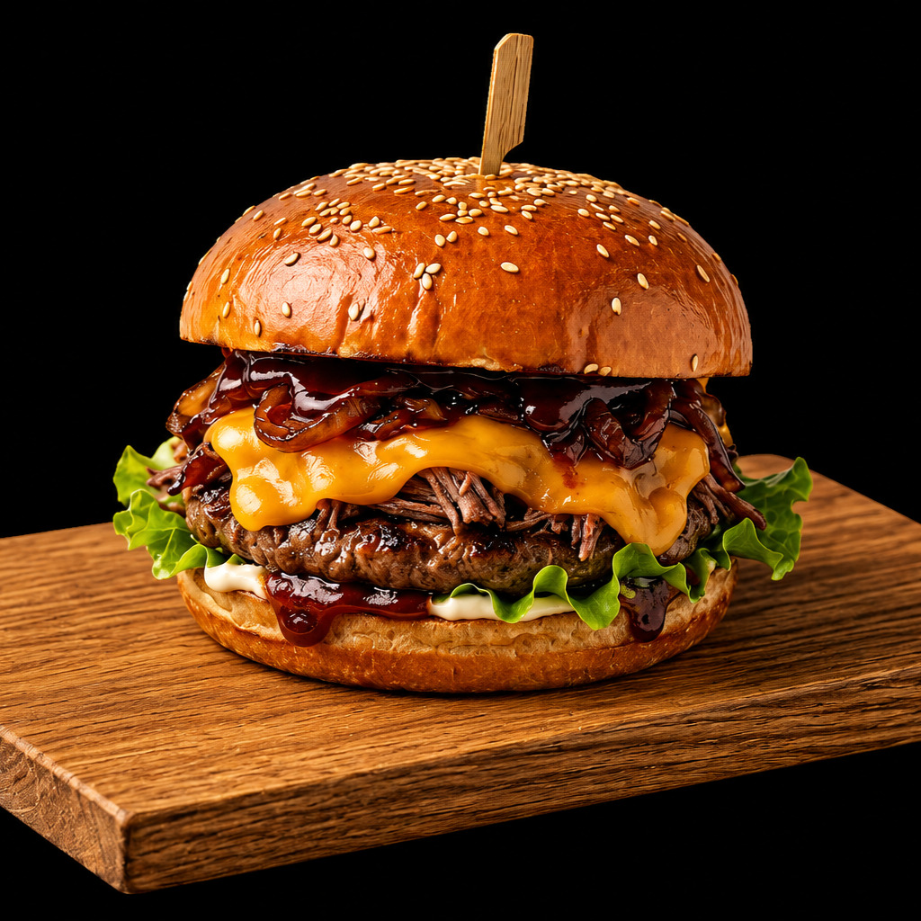 BBQ Tiftik Sandy Burger
