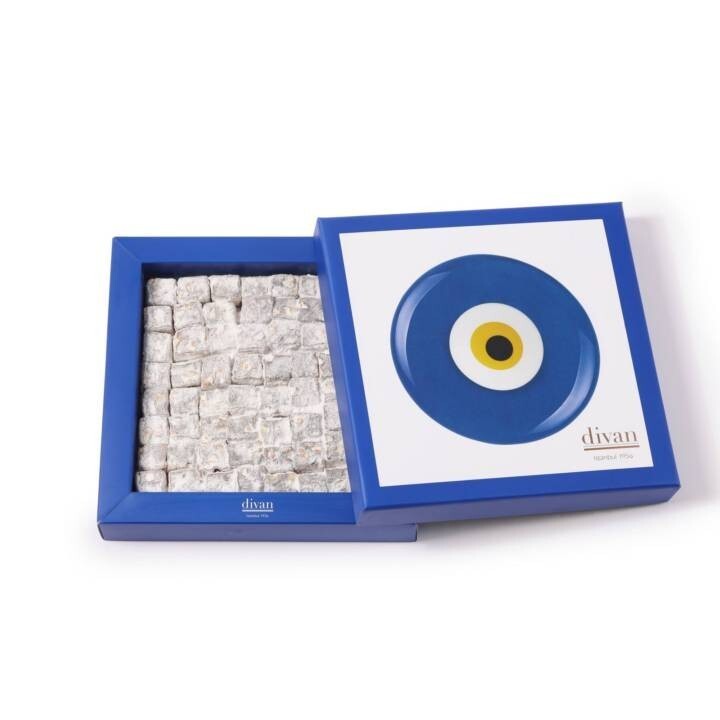 Nazar Boncuklu Fıstıklı Lokum (250 gr)