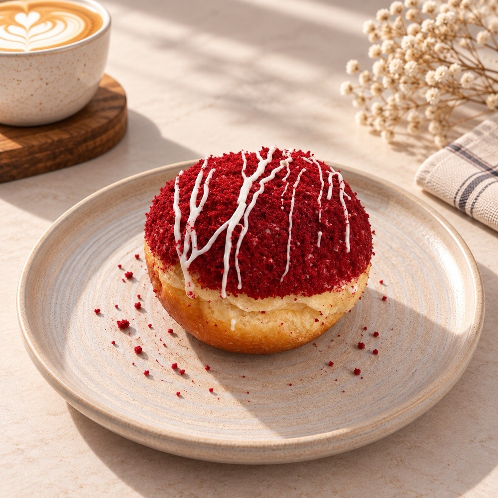Red Velvetli berliner