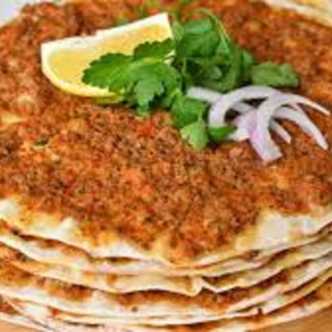 10 Adet Lahmacun Menü