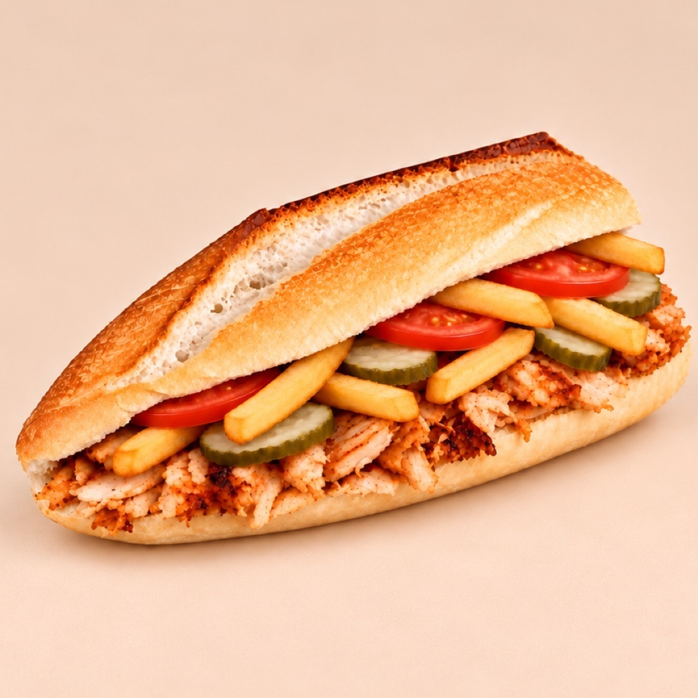 200 Gr Üç Çeyrek Tavuk Döner