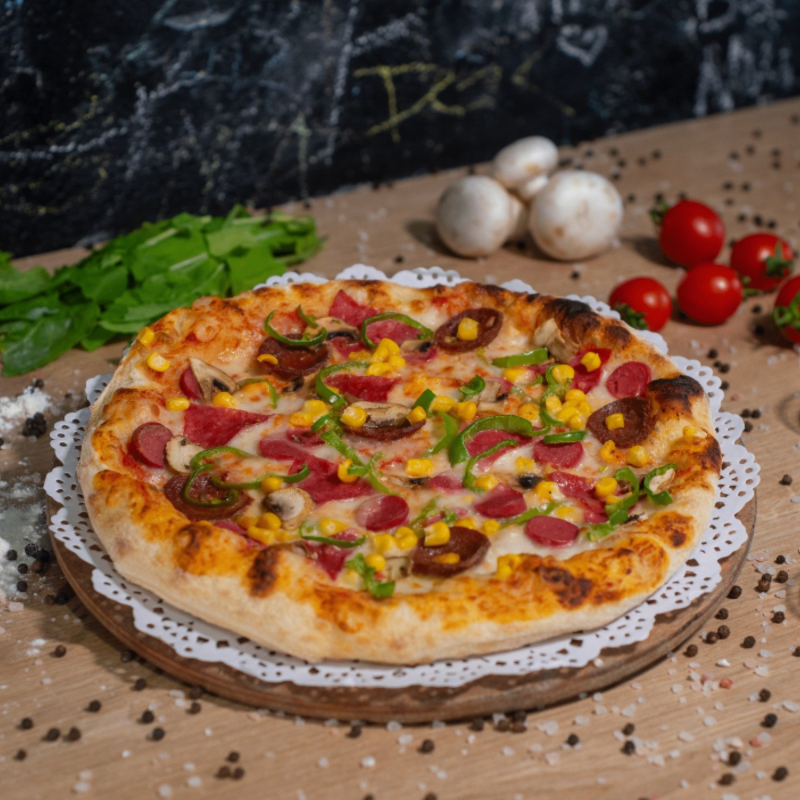 Karışık Pizza (Orta)