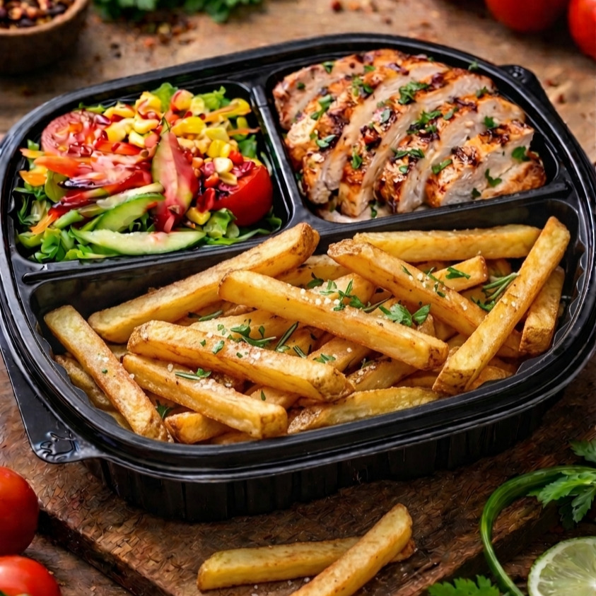 Çıtır Patates Tavuk Şnitzel