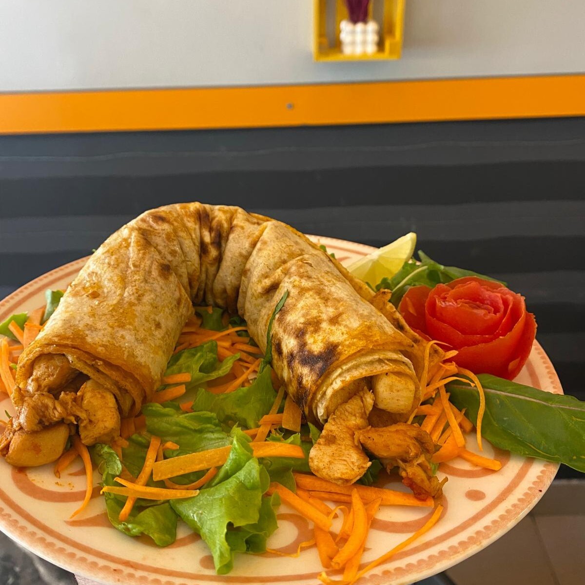 Tavuk Tantuni Dürüm Lavaş