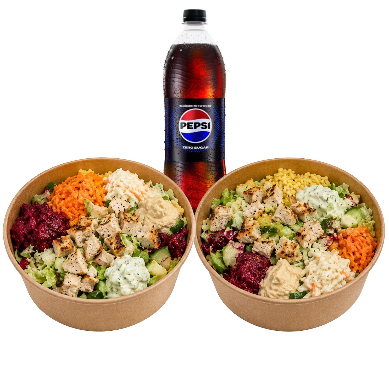 İkili Sultan Tabağı + 1 Lt Pepsi Şekersiz