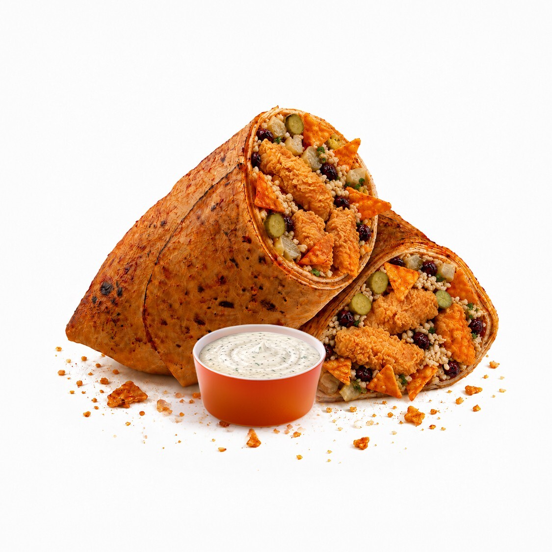 Tenders Doritos Burrito