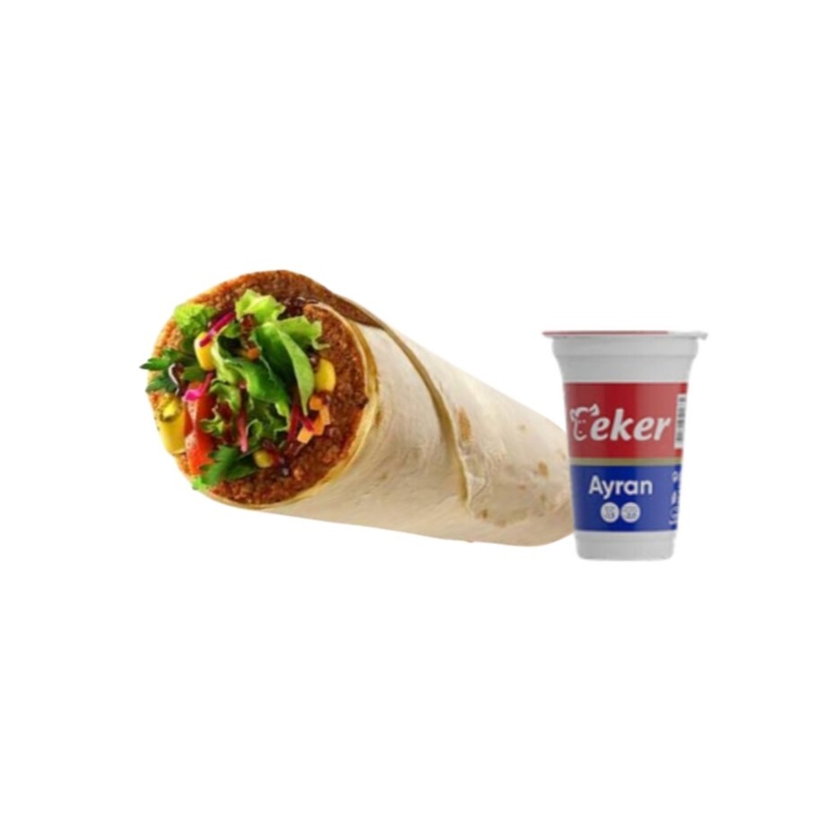 Çiğ Köfte Dürüm (120 gr.) Menü