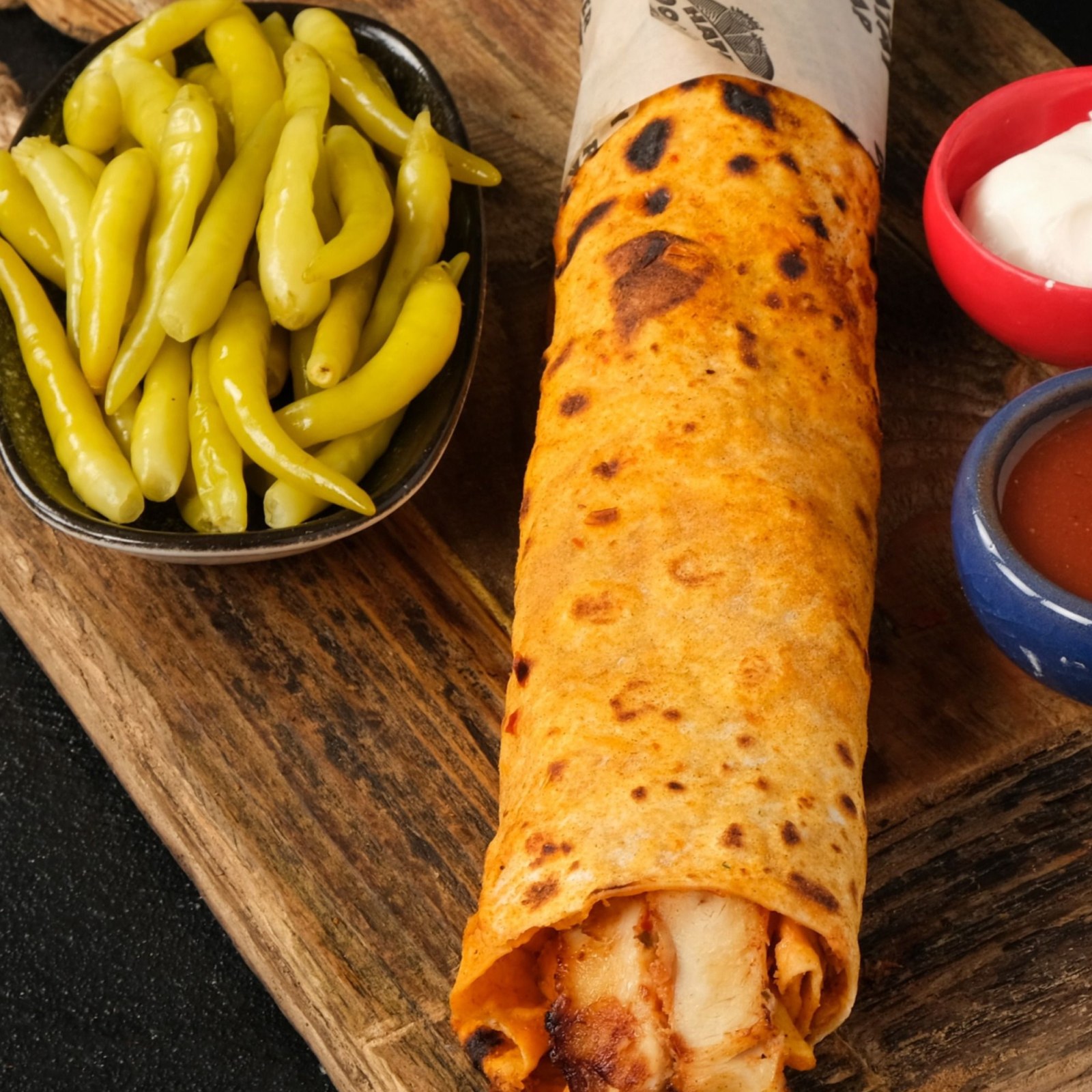 Hatay Usulü Tavuk Döner Dürüm