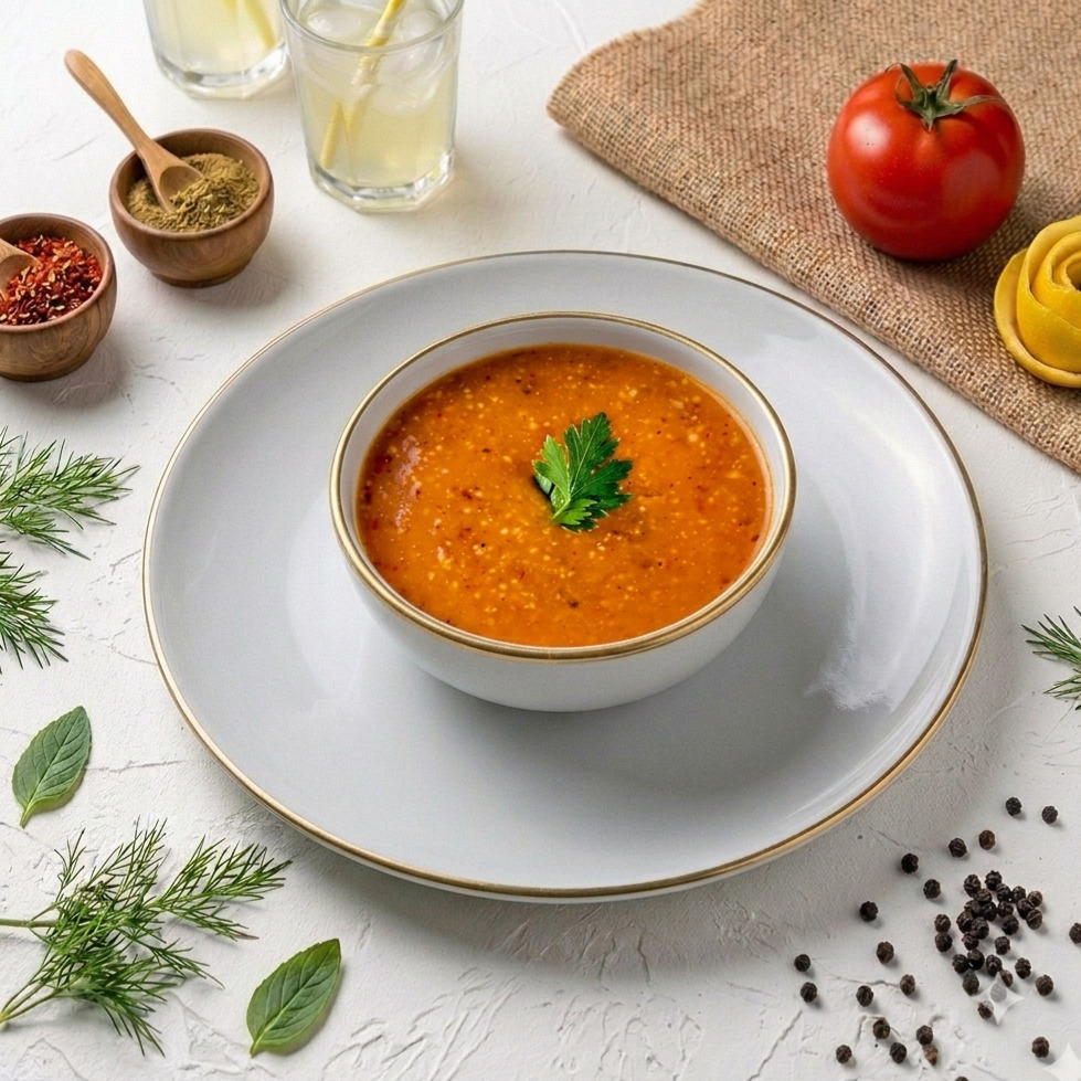 Kıymalı Tarhana Çorbası