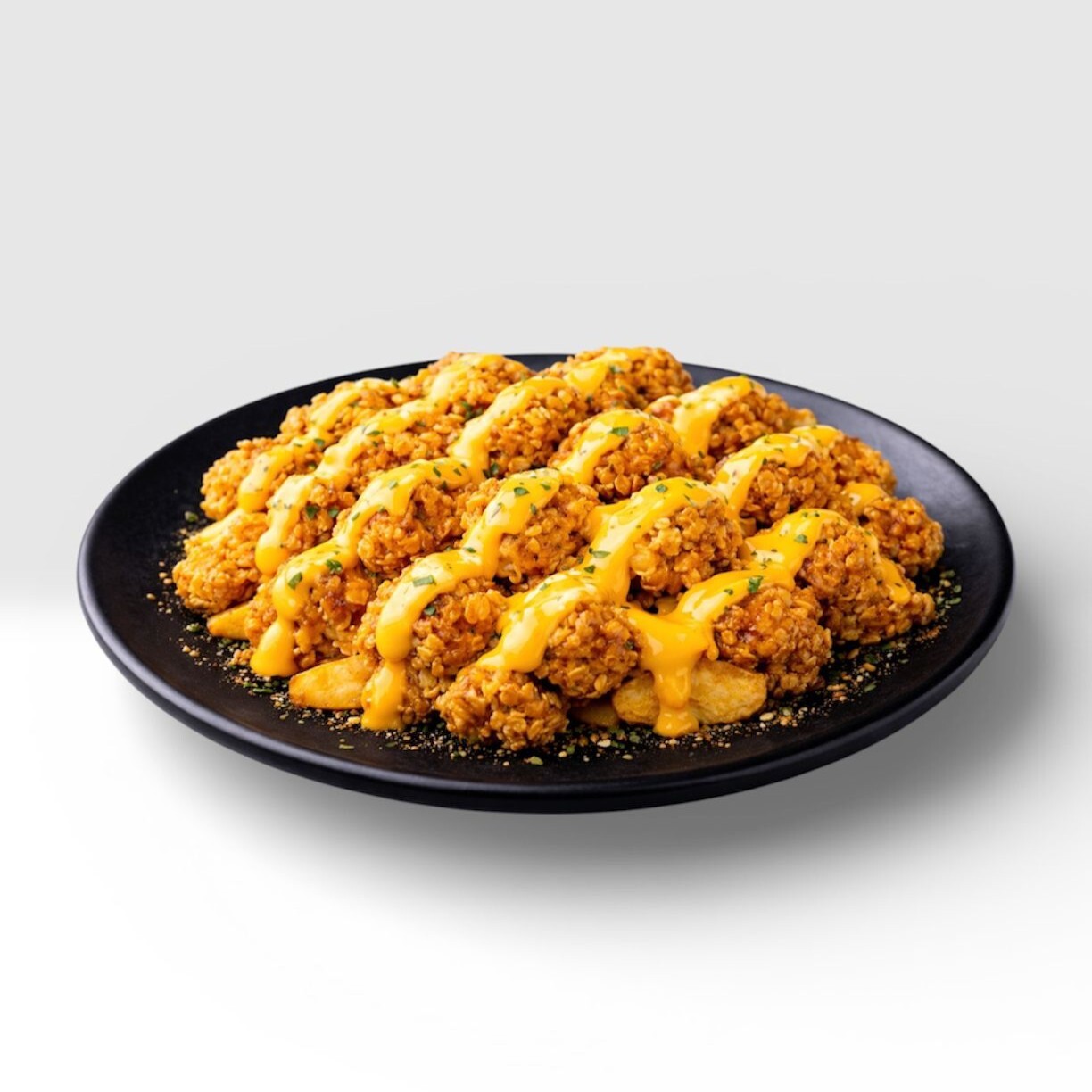 Cheddar Soslu Cajun Bowl Menü