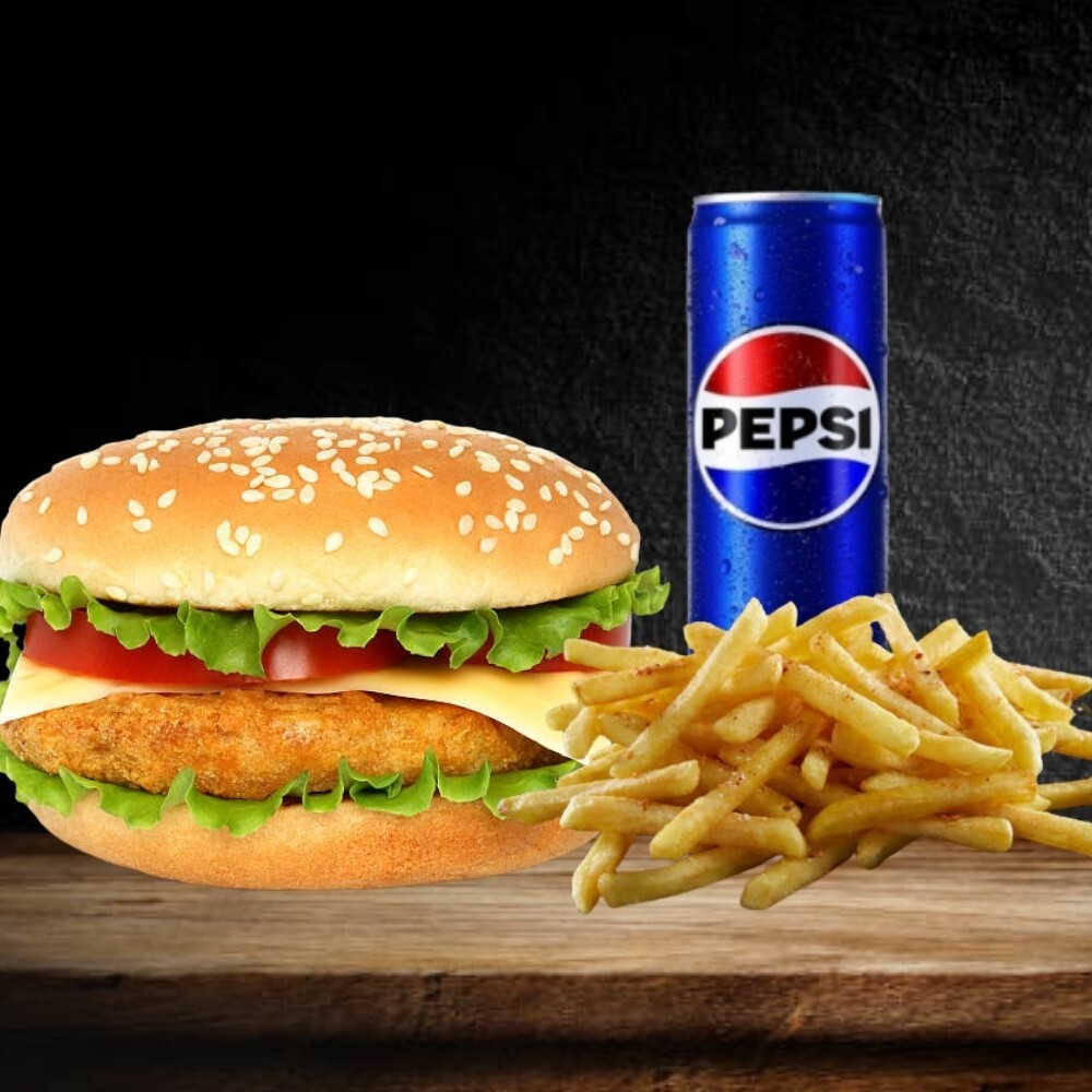 Chicken Burger Menü